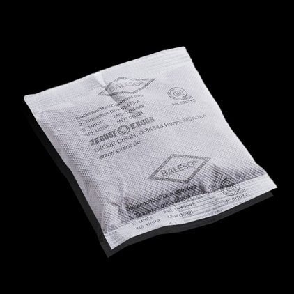 Mais informações sobre os sacos dessecantes Saco dessecante Baleso